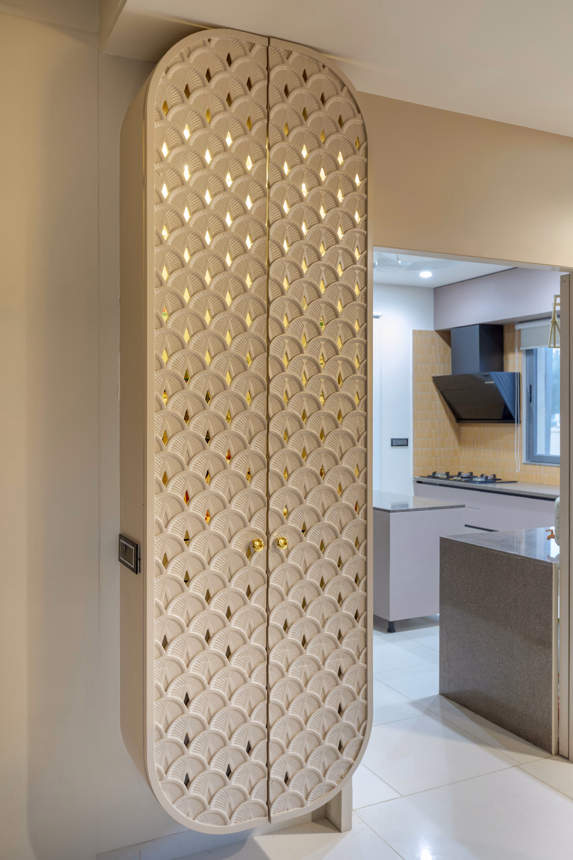 Custom solid-wood joinery detail crafted in-house by Forklyft Studio