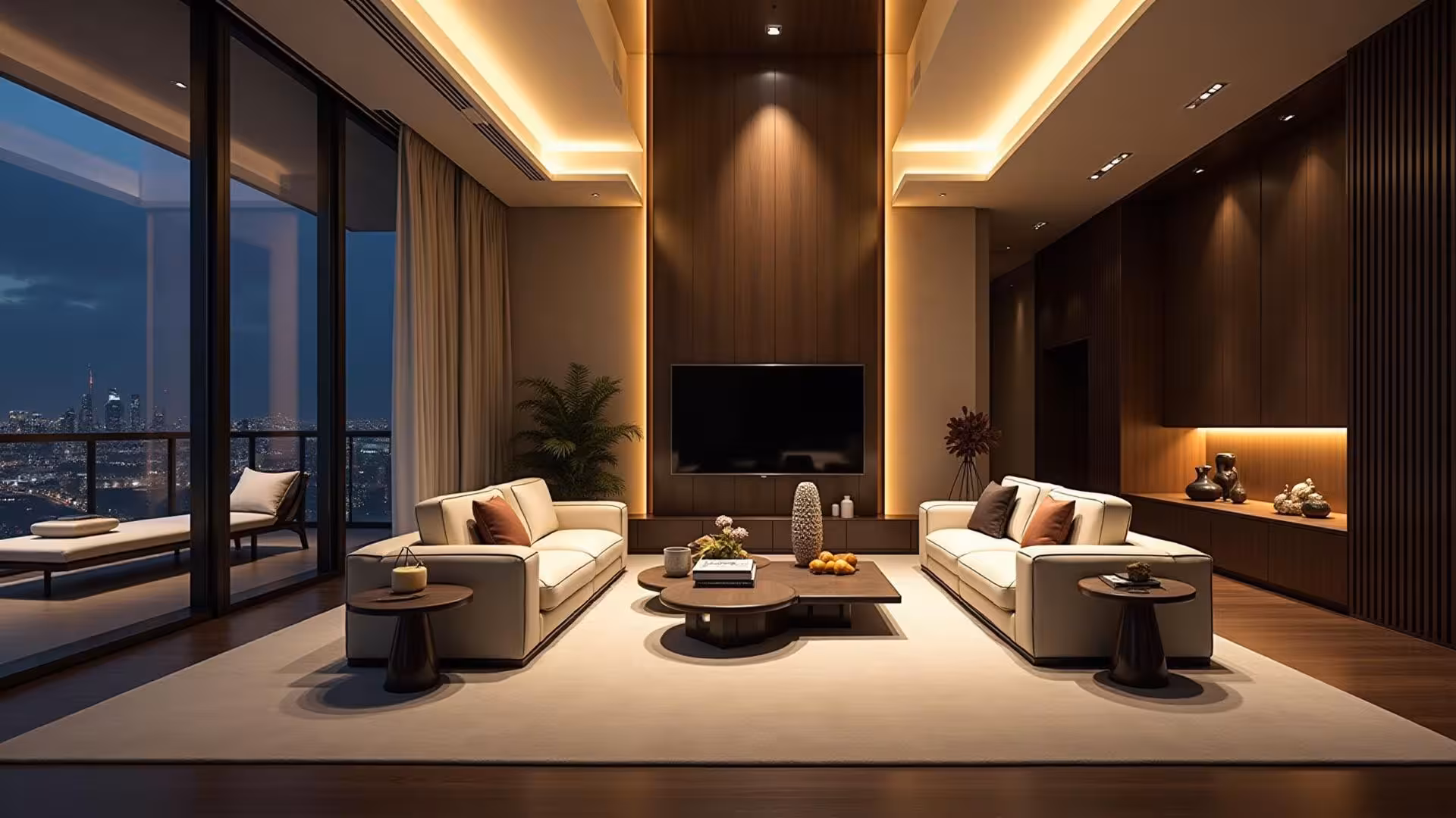 Luxury interior designed and built by Forklyft Studio in Dubai